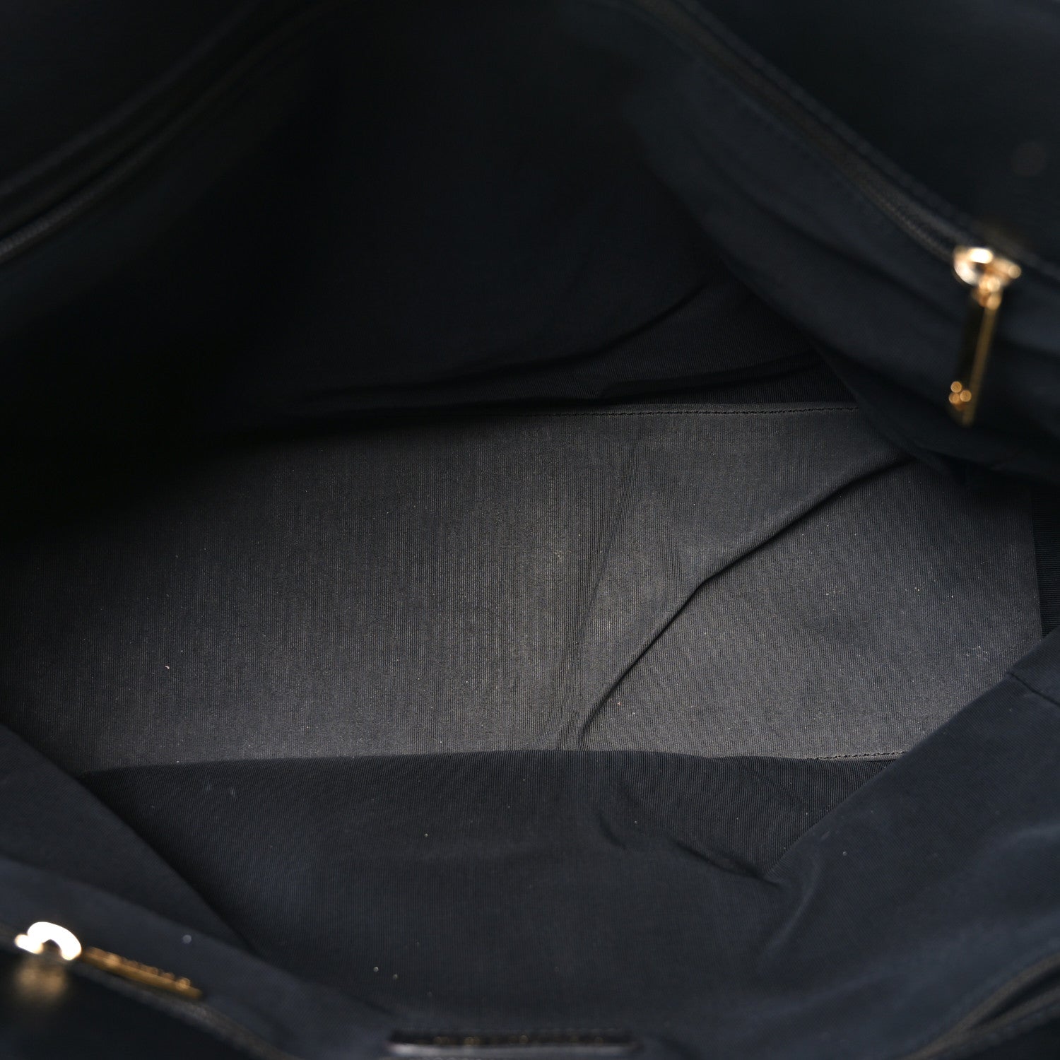 Chanel Calfskin Cerf Shopper Tote Black 5 of 10