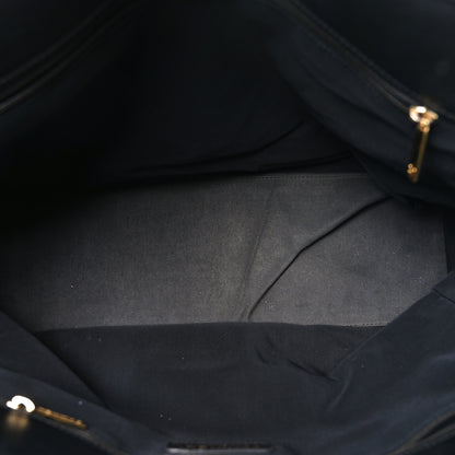Chanel Calfskin Cerf Shopper Tote Black 5 of 10
