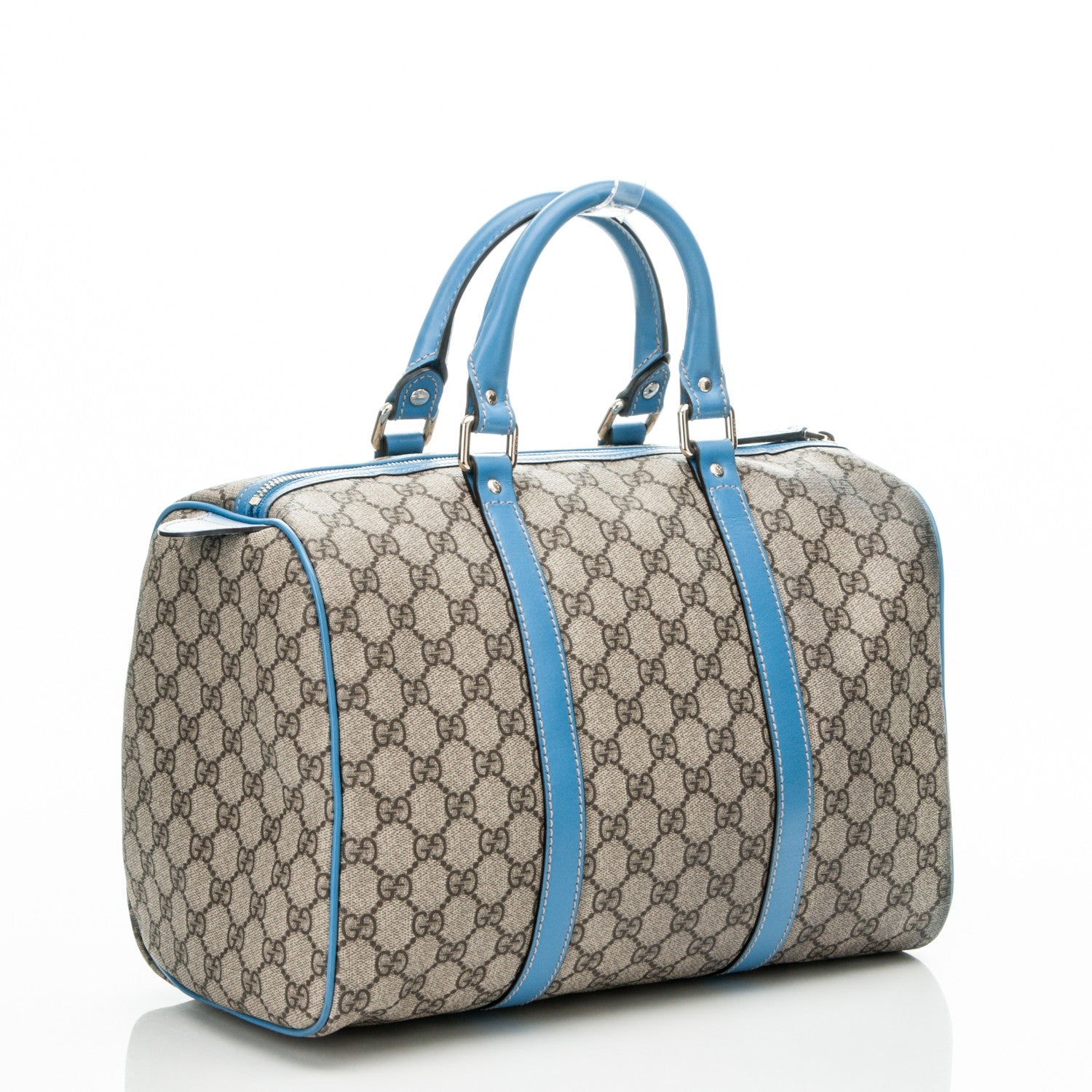 Gucci GG Plus Monogram Medium Joy Boston Light Blue 3 of 9