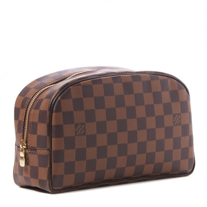 Louis Vuitton Damier Ebene Toiletry Bag 25 3 of 8