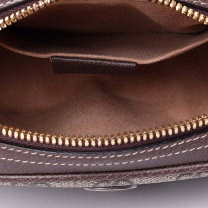 Gucci GG Supreme Monogram Small Ophidia Belt Bag 95 38 Dark Brown 4 of 6
