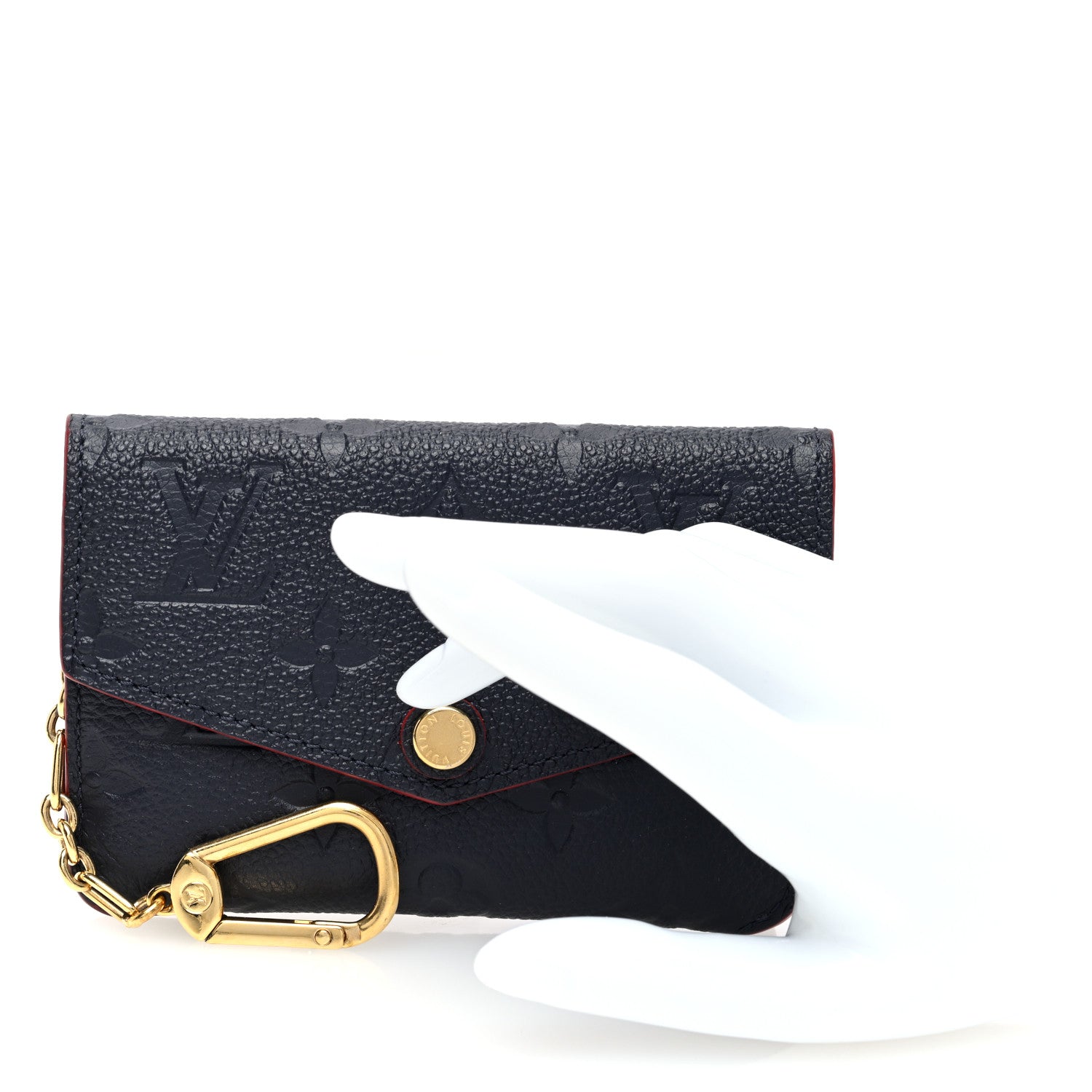 Louis Vuitton Empreinte Key Pouch Marine Rouge 2 of 6