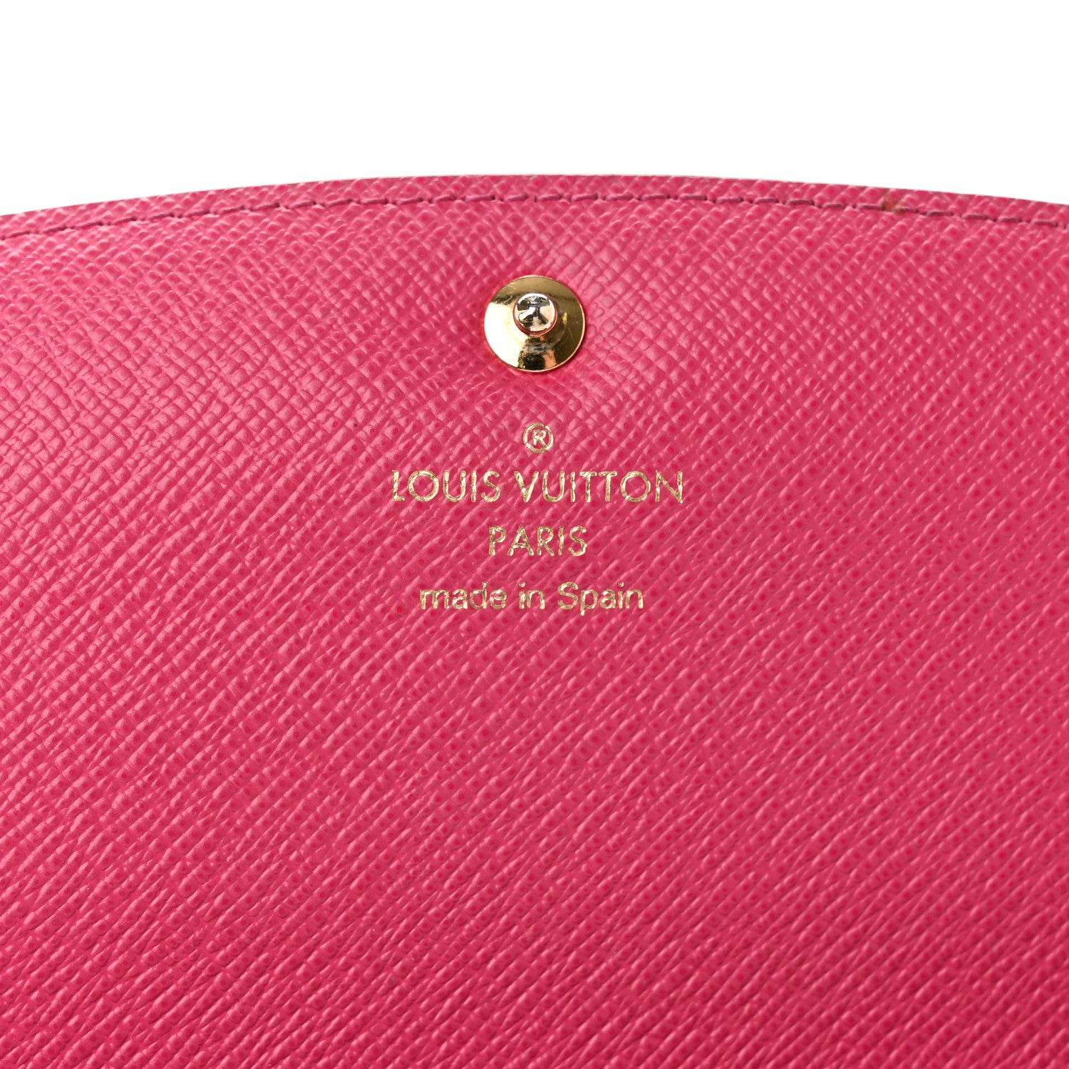 Louis Vuitton Monogram Bloom Flower Emilie Wallet Fuchsia 6 of 12