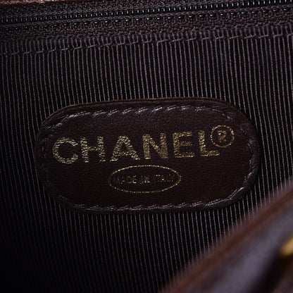 Chanel Caviar CC Backpack Brown 6 of 9