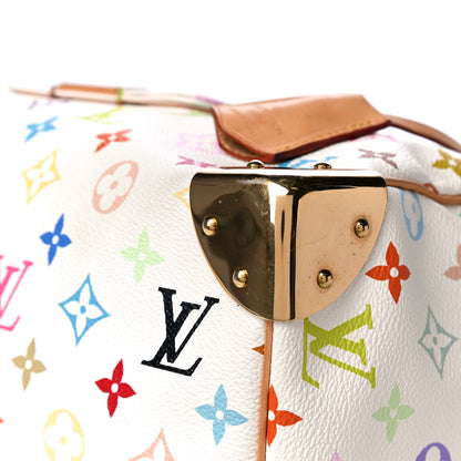 Louis Vuitton Monogram Multicolor Speedy 30 White 13 of 16