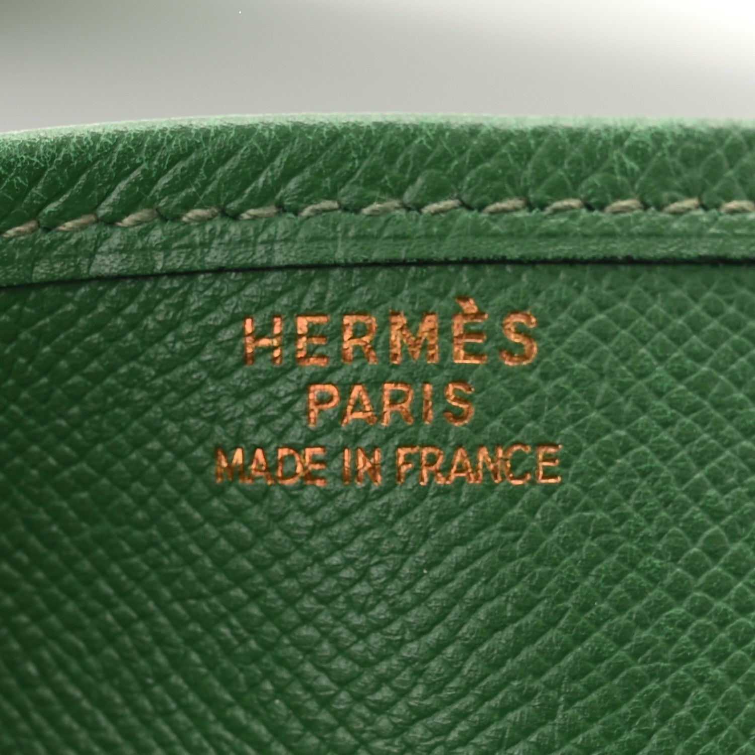 Hermes Courchevel Evelyne GM Vert Bengale 5 of 12