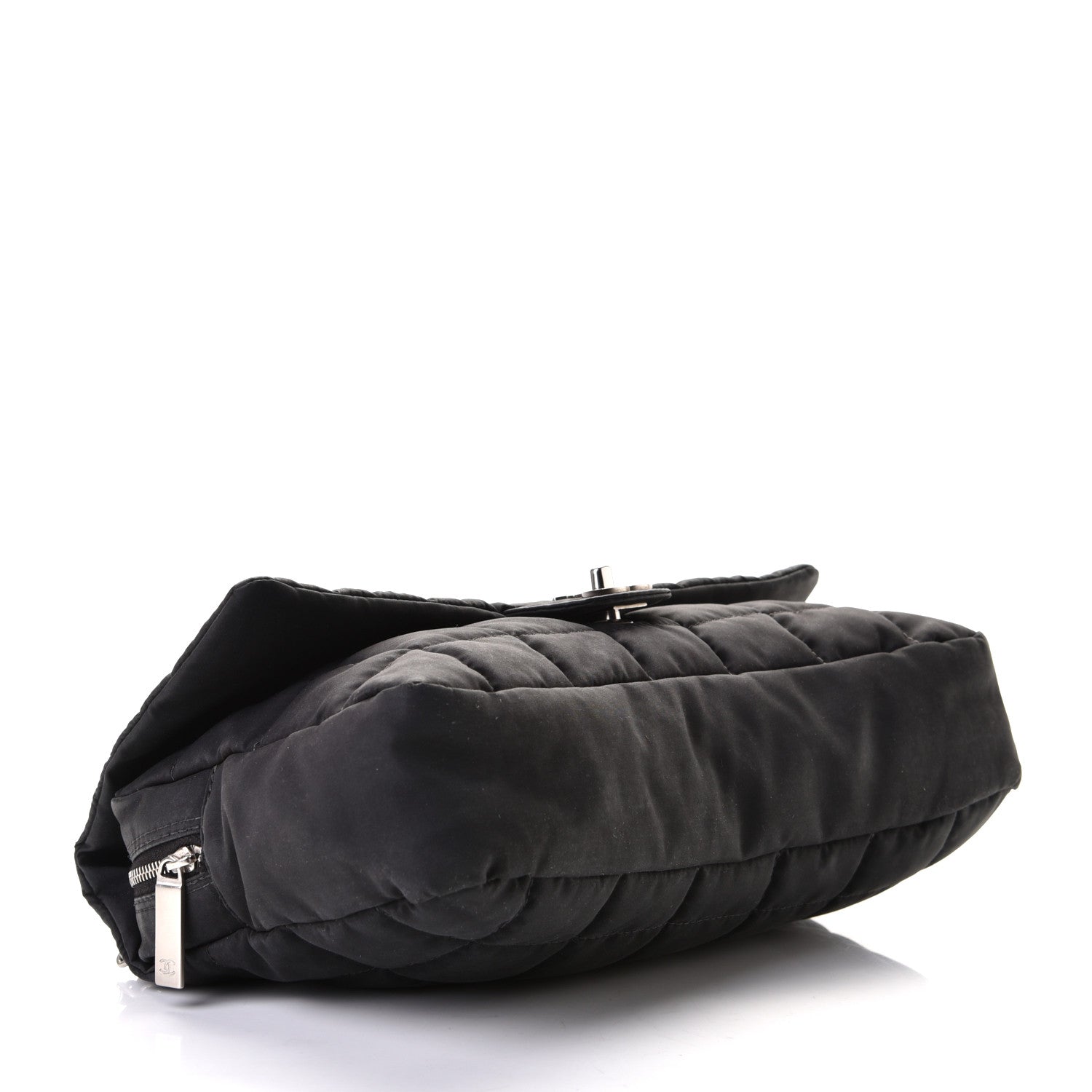 Chanel Nylon Square Quilted Flap Black 4 of 8