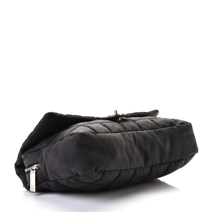 Chanel Nylon Square Quilted Flap Black 4 of 8