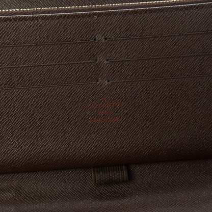 Louis Vuitton Damier Ebene Zippy Organizer Wallet 8 of 11