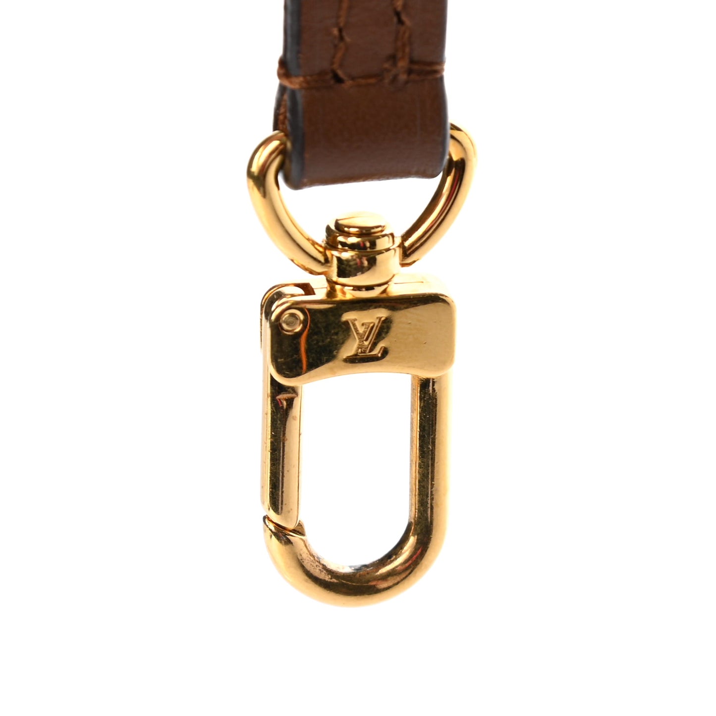 Calfskin 12mm Shoulder Strap Brown