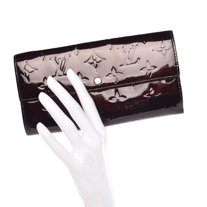Louis Vuitton Vernis Sarah Wallet Amarante 2 of 10