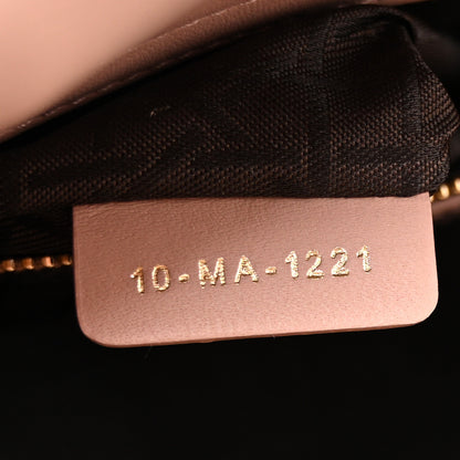 Christian Dior Lambskin Cannage Small My ABCDior Lady Dior Blush 7 of 10