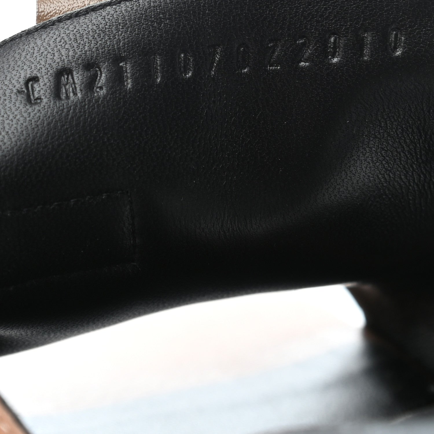 Hermes Goatskin Candy Sandals 37 Bois De Santal 7 of 8