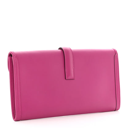Hermes Swift Jige Elan 29 Clutch Rose Pourpre 3 of 10