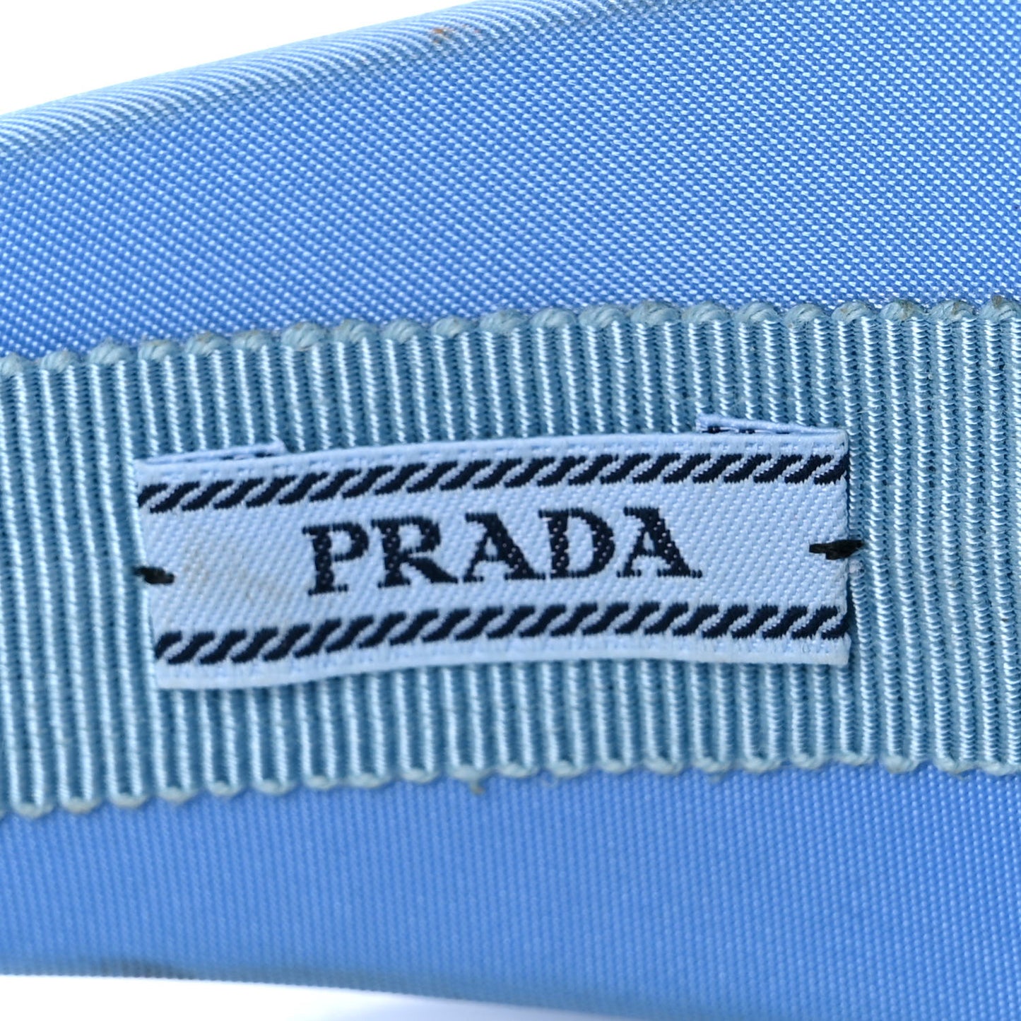 Re-Nylon Triangle Logo Headband Pervinca