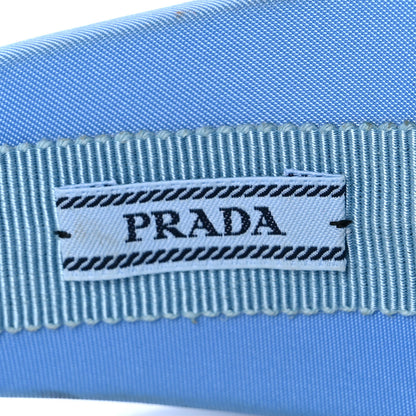 Prada Re-Nylon Triangle Logo Headband Pervinca 5 of 13