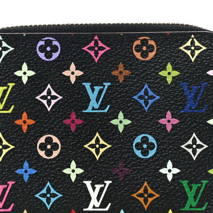 Louis Vuitton Monogram Multicolor Zippy Coin Purse Black Grenade 7 of 10