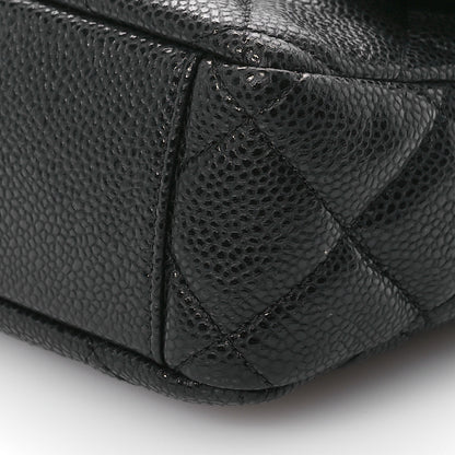 Chanel Grained Lambskin Quilted Mini Flap Black 10 of 11