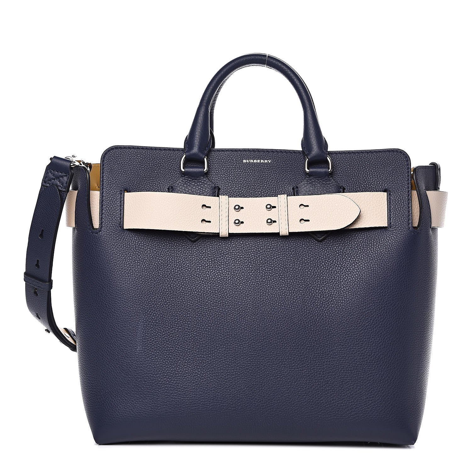 Burberry Soft Grain Calfskin Medium Belt Bag Regency Blue 1 of 12