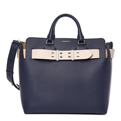 Burberry Soft Grain Calfskin Medium Belt Bag Regency Blue 1 of 12