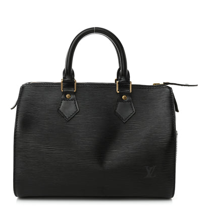Louis Vuitton Epi Speedy 25 Black 1 of 16