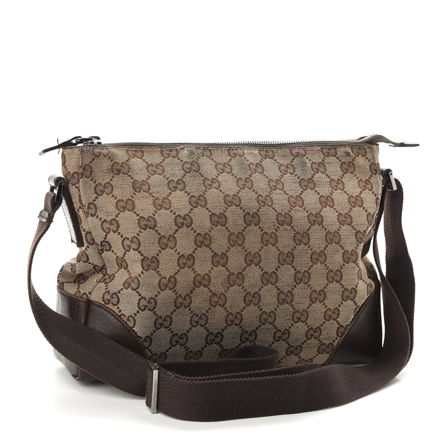 Gucci Monogram Joy Messenger Bag Dark Brown 3 of 13