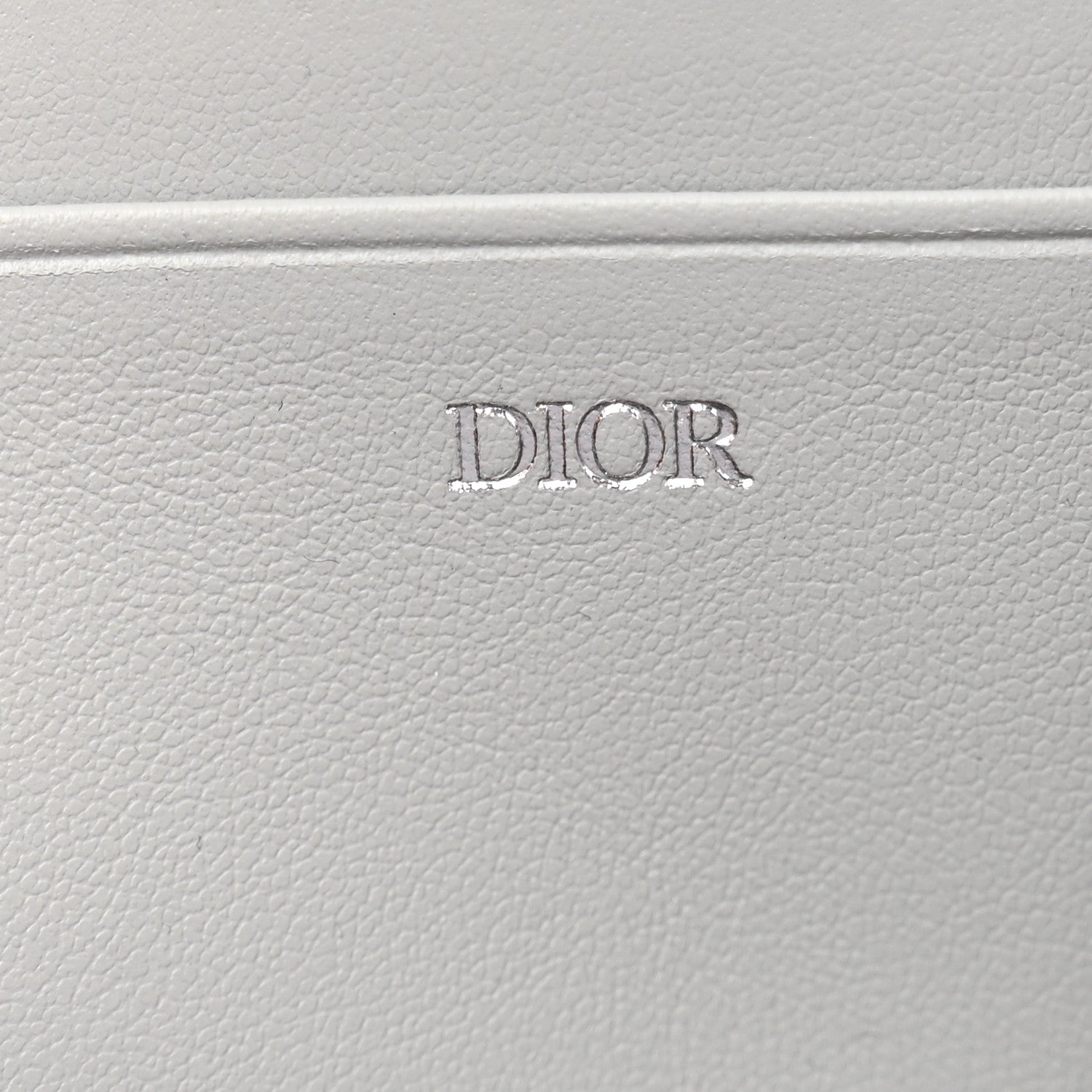 Christian Dior Coated Canvas CD Diamond Messenger Pouch Grey
