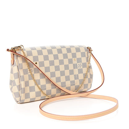 Louis Vuitton Damier Azur Favorite MM 2 of 10