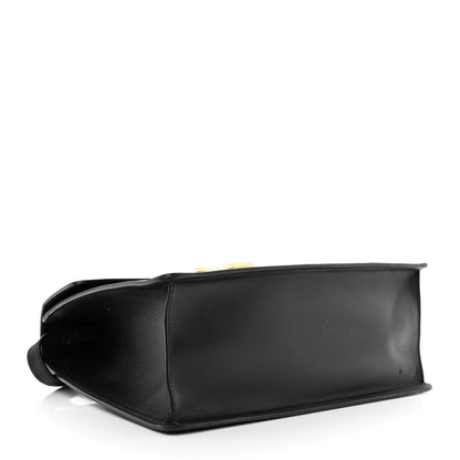 Gucci Calfskin Medium Sylvie Top Handle Bag Black 4 of 15