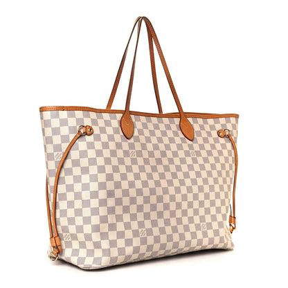 Louis Vuitton Damier Azur Neo Neverfull GM Rose Ballerine 4 of 18