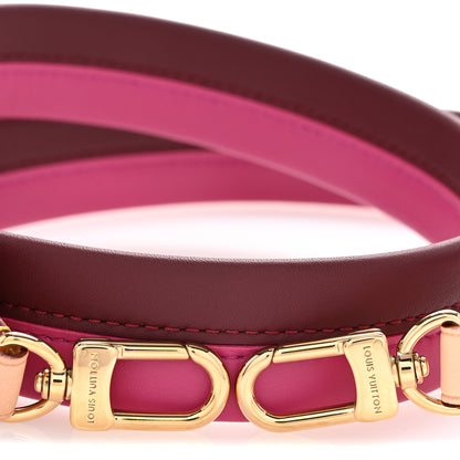 Louis Vuitton Calfskin Cluny BB Shoulder Strap Bordeaux Fuchsia 3 of 5