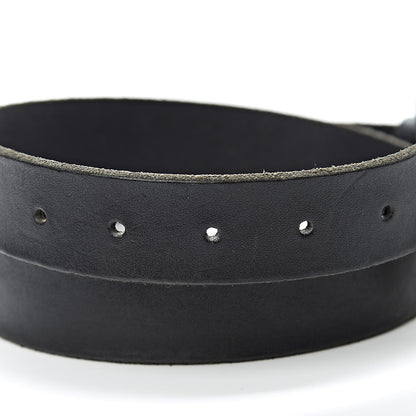 Gucci Cuoio Toscano Nickel Double G 30mm Belt 90 36 Black 4 of 7