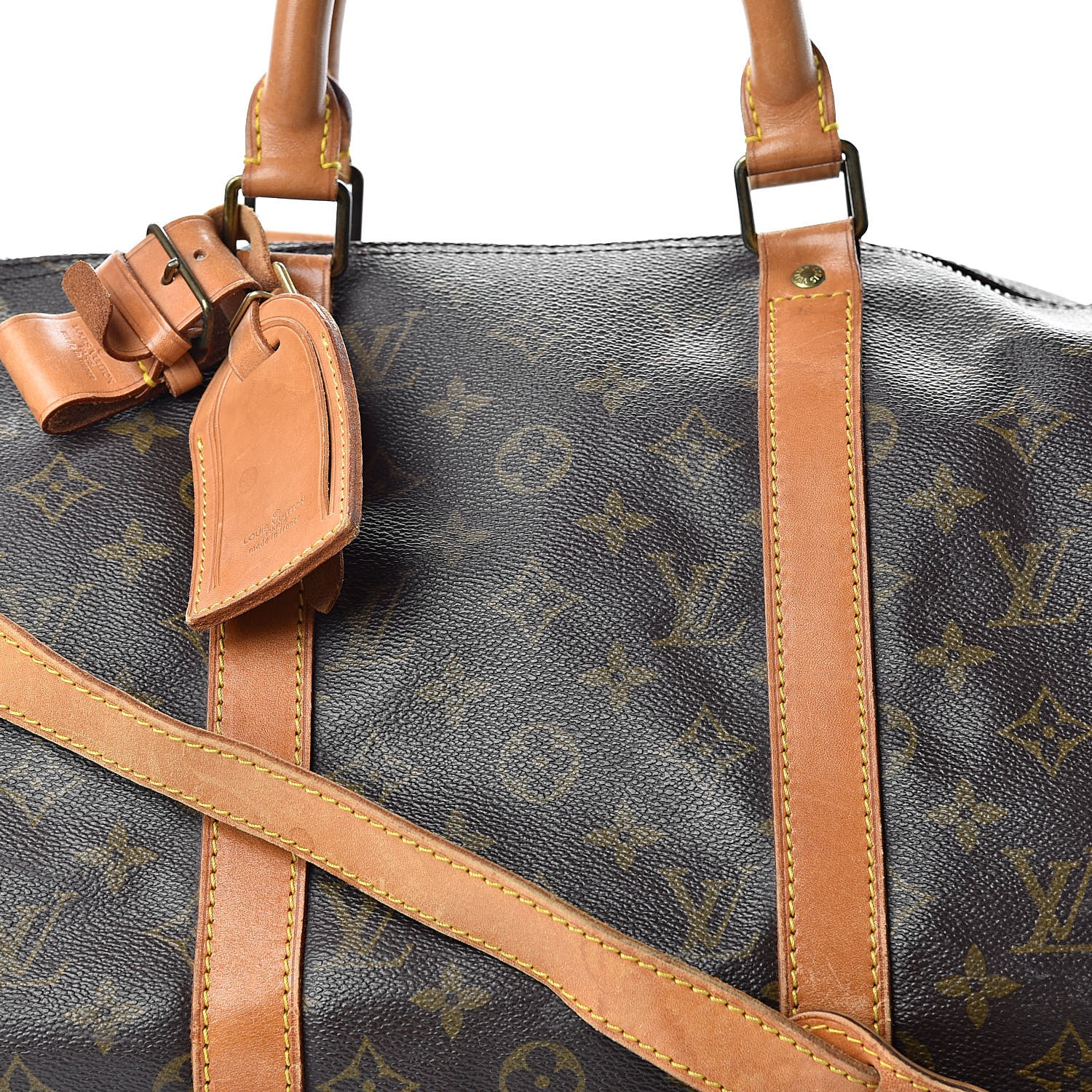 Louis Vuitton Monogram Keepall Bandouliere 50 8 of 29