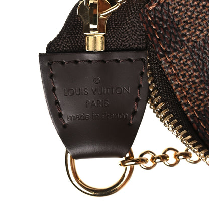 Louis Vuitton Damier Ebene Eva Clutch 6 of 9