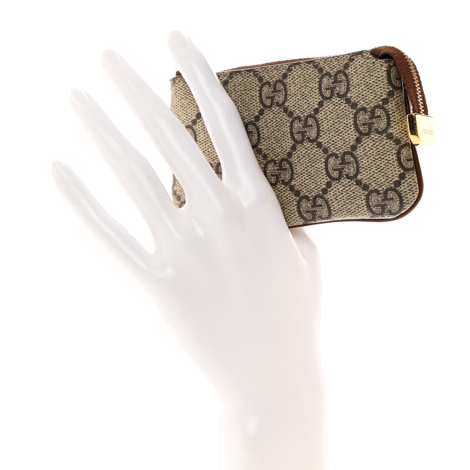 Gucci GG Supreme Monogram Key Case Brown 2 of 8