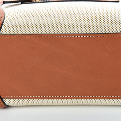 Celine Textile Smooth Calfskin Nano Luggage Tan White 11 of 16