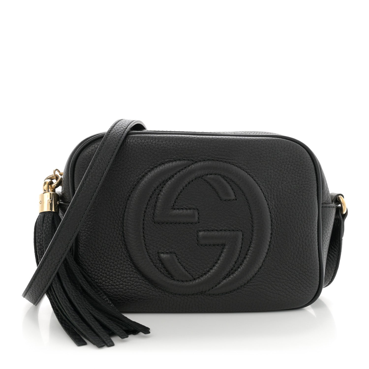 Gucci Pebbled Calfskin Small Soho Disco Bag Black 1 of 13
