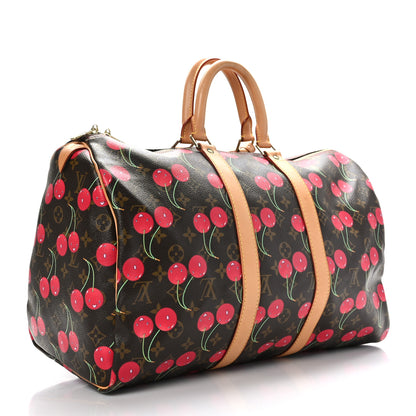 Louis Vuitton Monogram Cerises Keepall 45 2 of 10