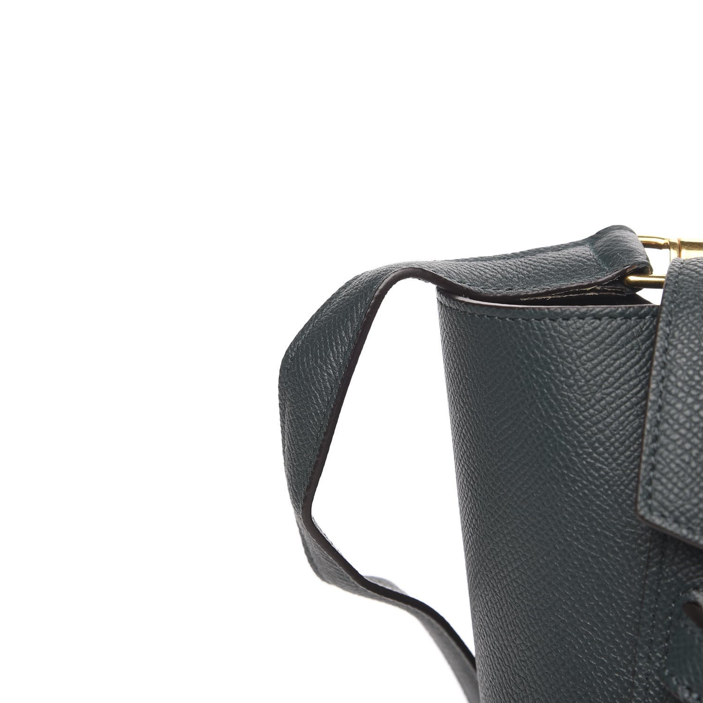 Baby Grained Calfskin Micro Belt Bag Amazone