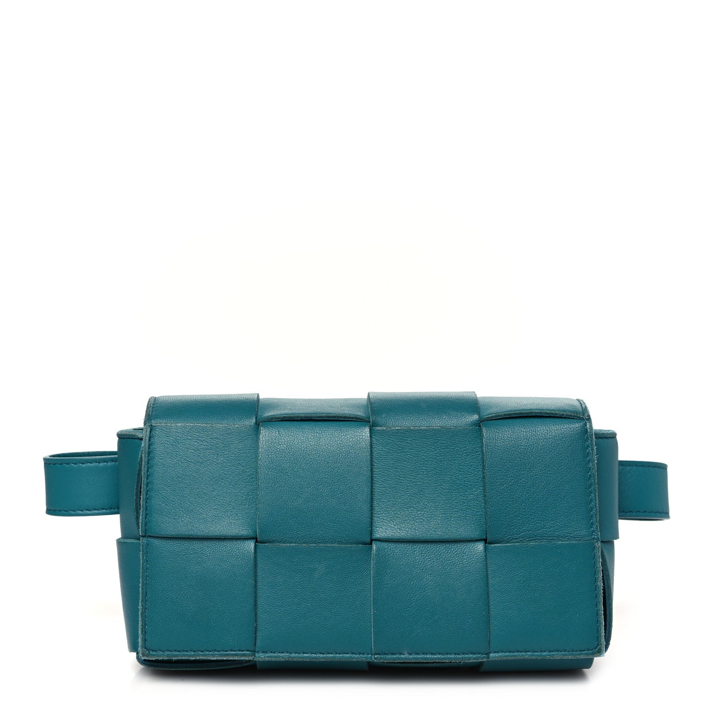 Nappa Maxi Intreccio The Belt Cassette Bag Mermaid