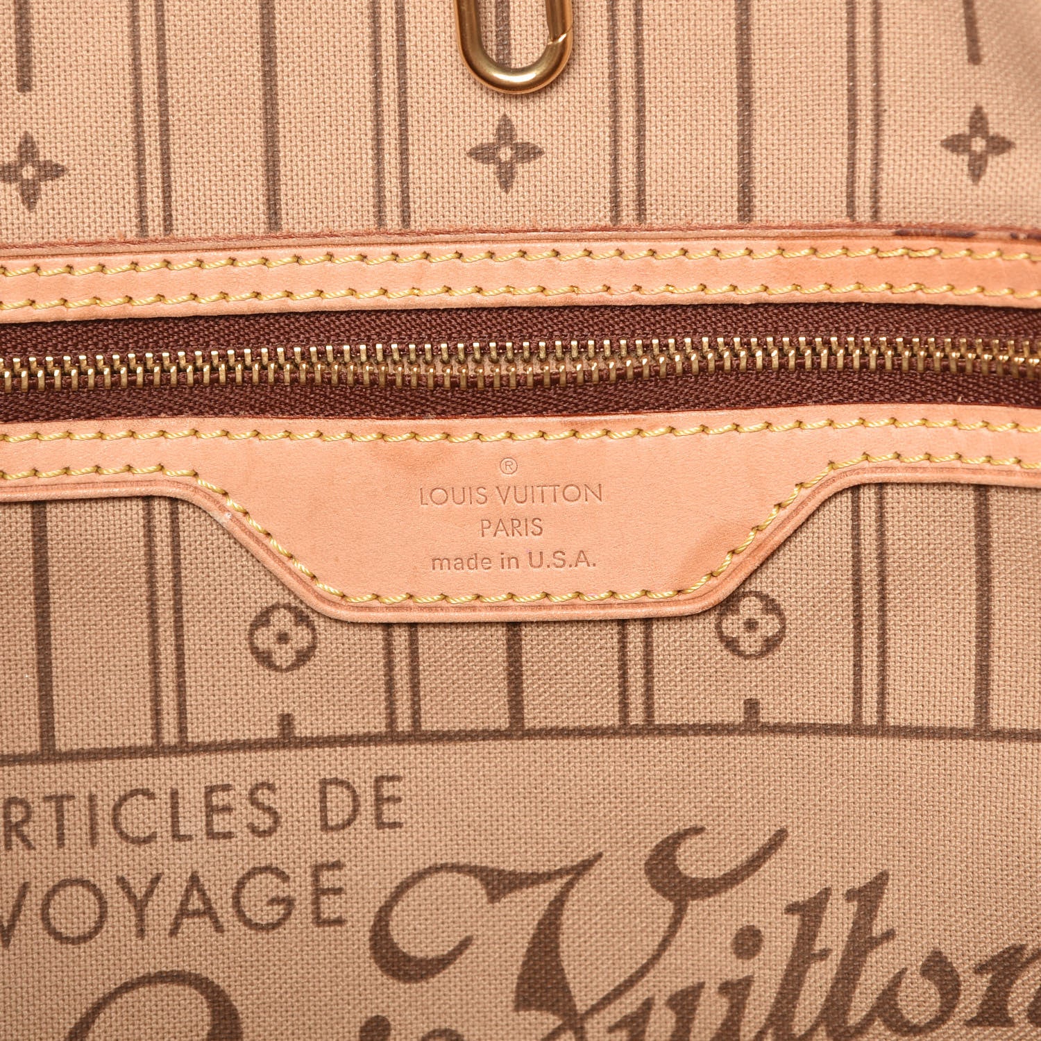 Louis Vuitton Monogram Neverfull MM 8 of 19