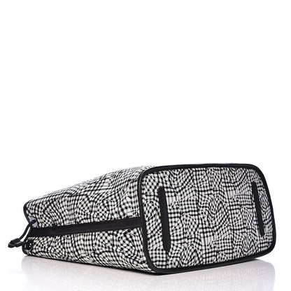 MCM Visetos Large Liz Reversible Shopper Tote Black 9 of 17