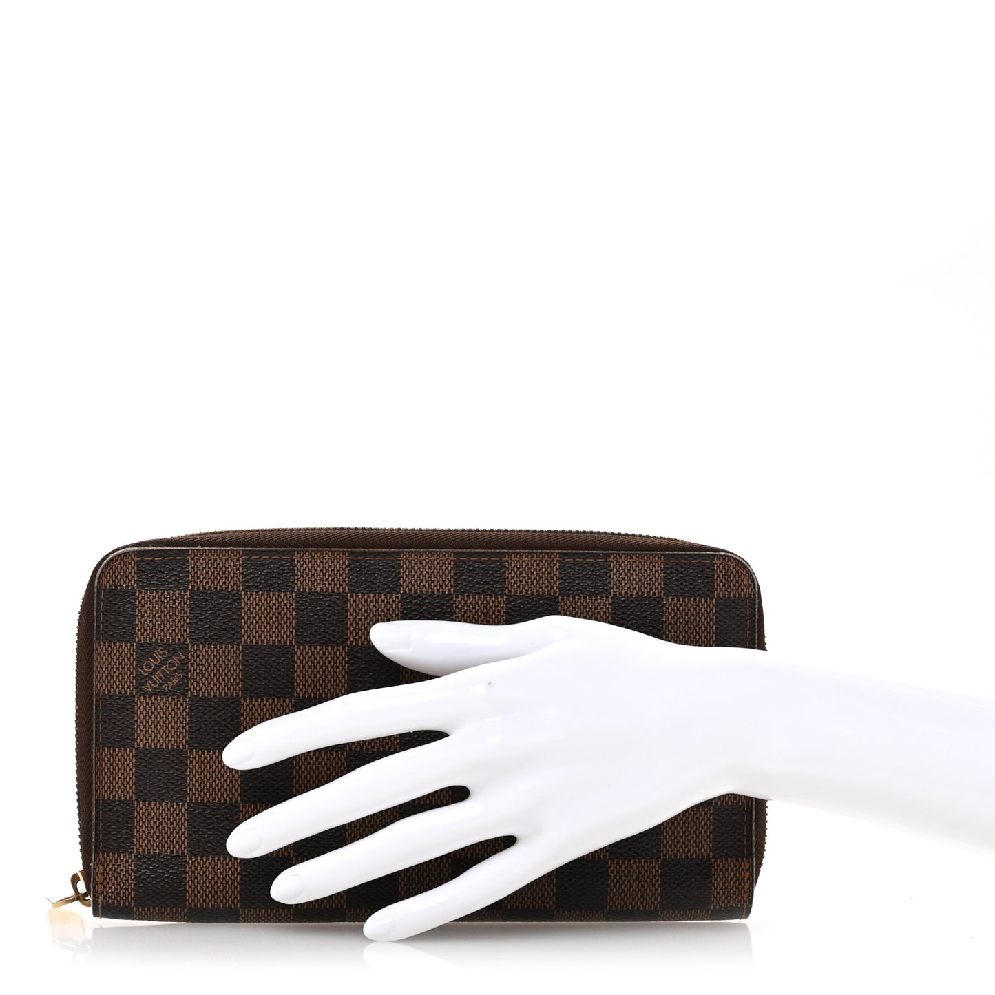 Damier Ebene Zippy Organizer Wallet