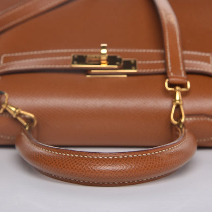 Hermes Courchevel Mini Kelly Sellier 20 Gold 17 of 31
