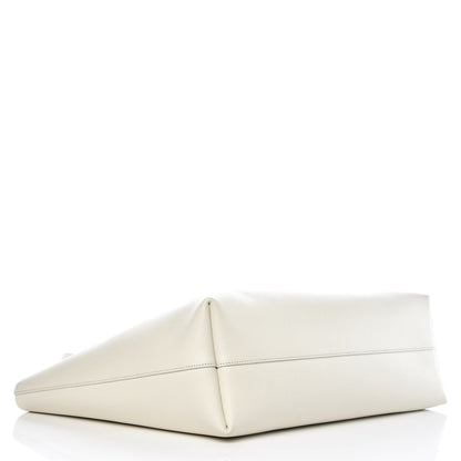 Saint Laurent Calfskin Large Shopping Tote Porcellana 5 of 12