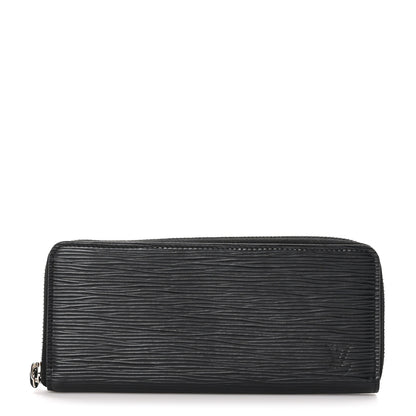 Louis Vuitton Epi Clemence Wallet Black 1 of 9
