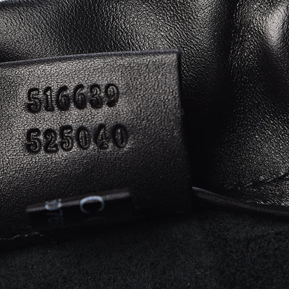Gucci Calfskin Logo Drawstring Backpack Black 8 of 11