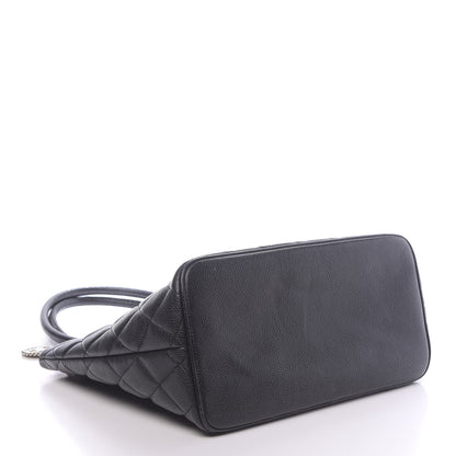 Chanel Caviar Quilted Medallion Tote Black 4 of 18