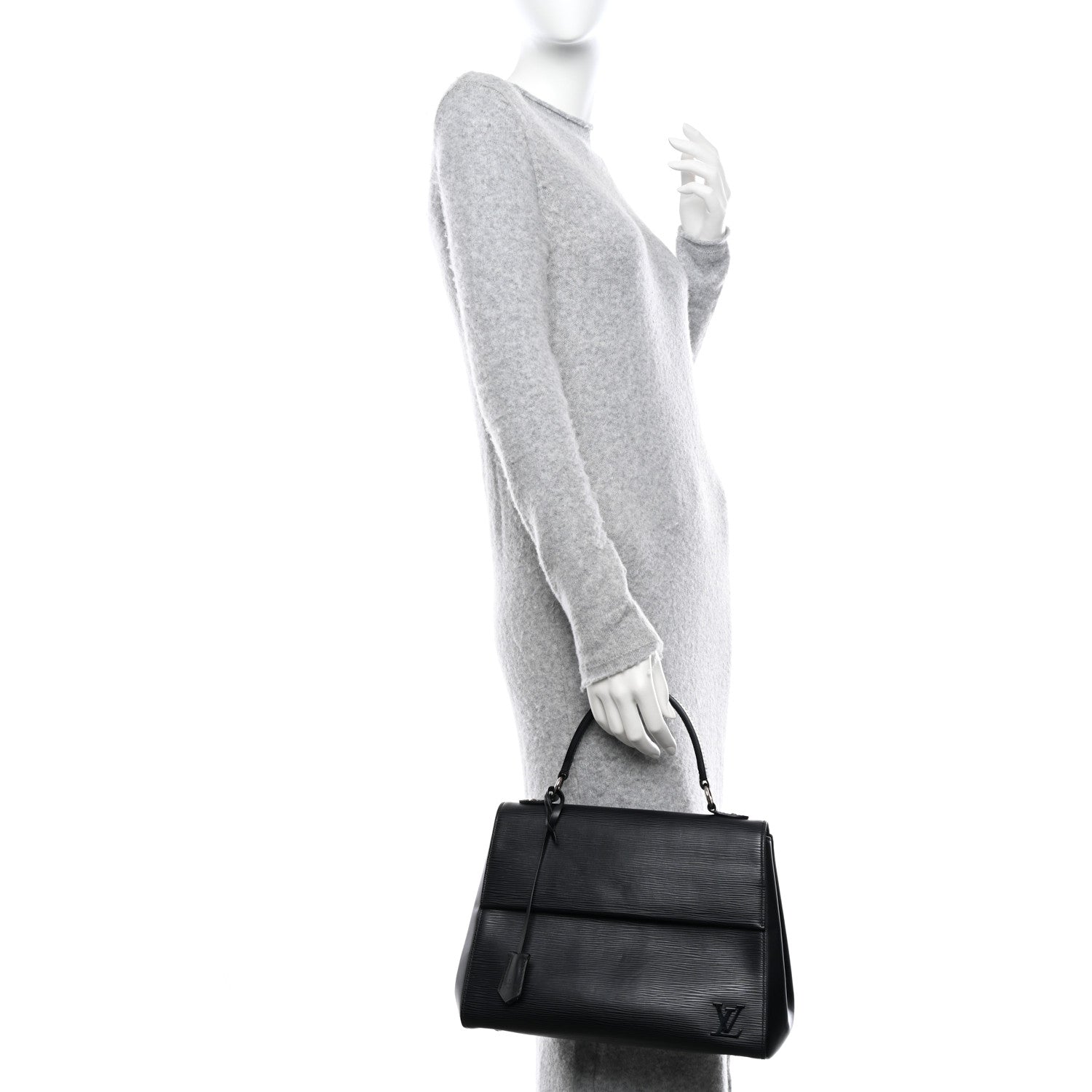 Louis Vuitton Epi Cluny MM Black 2 of 12