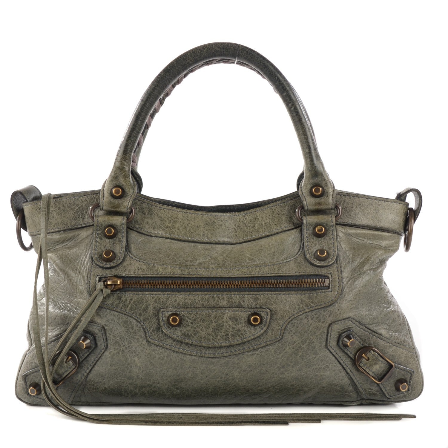 Balenciaga Agneau Classic Hardware First Anthracite 1 of 13